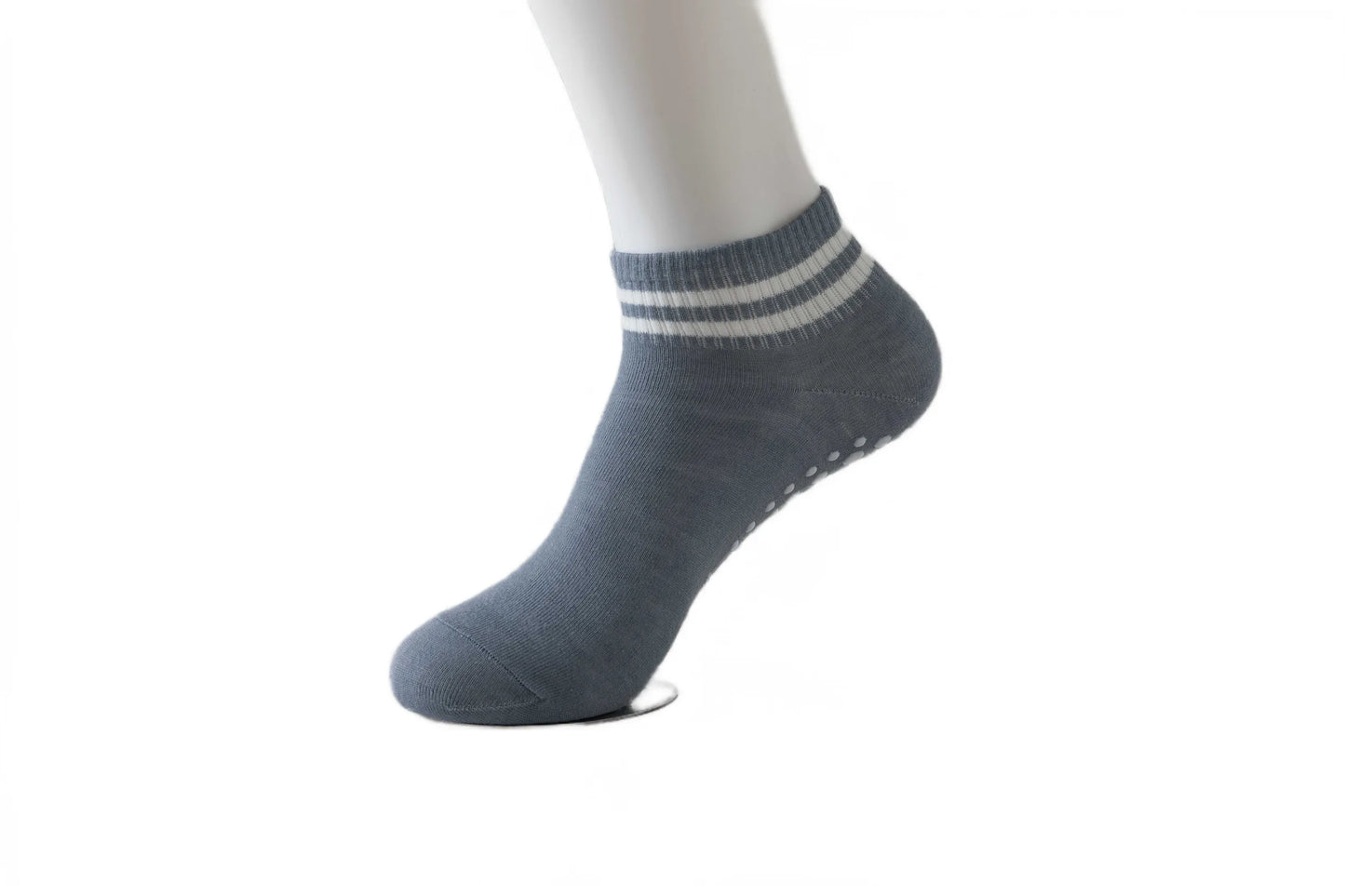 Non Slip Yoga Socks for Women - Grip Non Socks with Double Stripes - NORDUM.SHOP