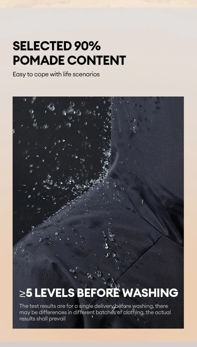 Hooded Puffer Jacket – Windproof Insulated Jacket for Men in Winter