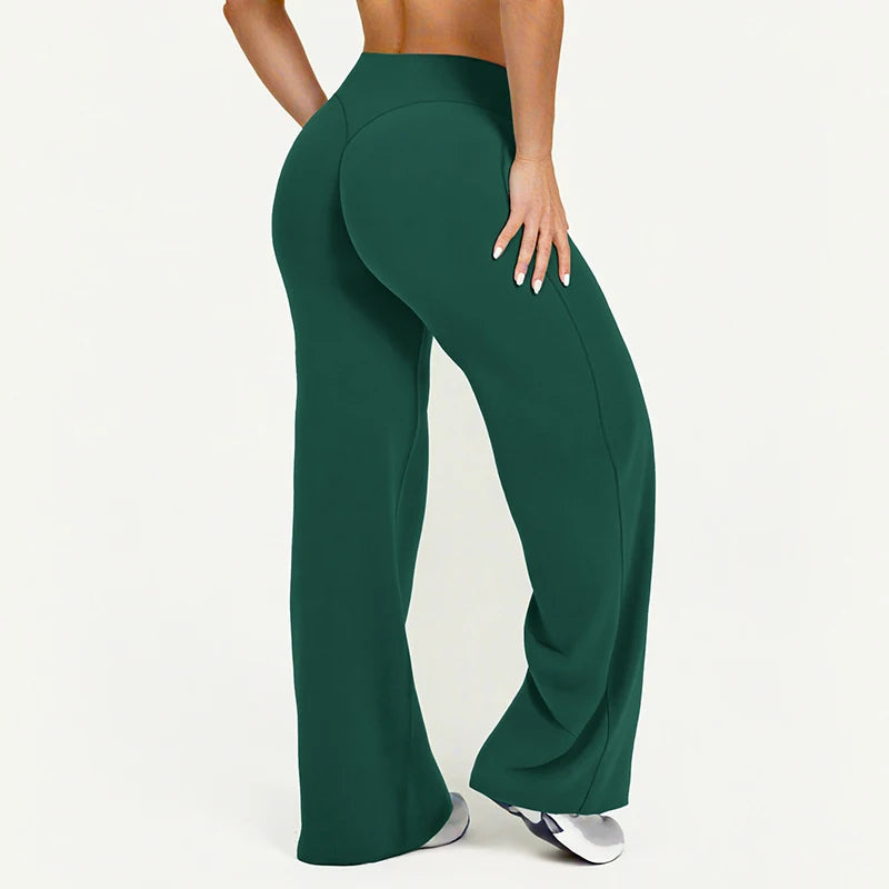 Women Mid-Waist Sports Pants Leggings - NORDUM.SHOP