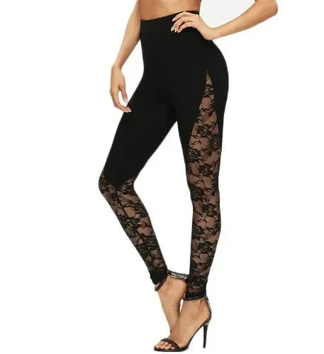 Waist Yoga Leggings Black - A XL TwinTilt Steel Pet Feeder