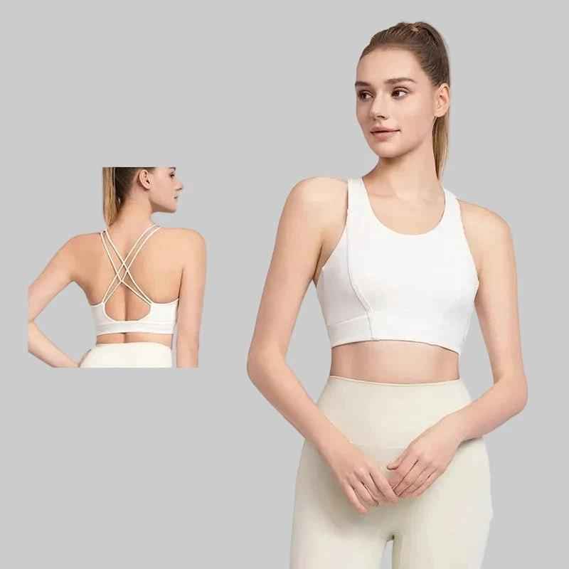 Cross Back Sports Bra Women - NORDUM.SHOP