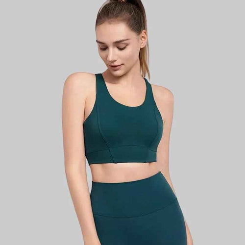 Cross Back Sports Bra Women - NORDUM.SHOP