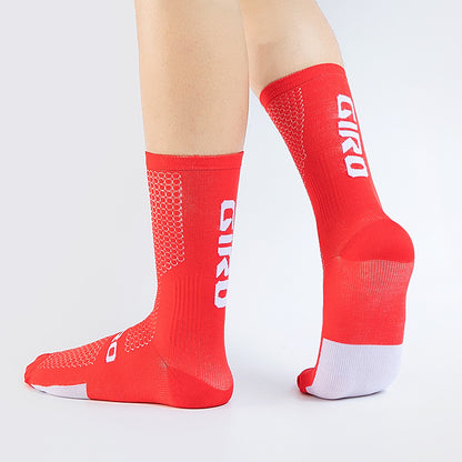 Professional Men's And Women's Mid-tube Sports Cycling Socks