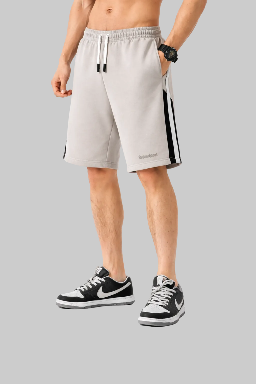 Men’s Gym Shorts – Striped Relaxed Fit Training Shorts - NORDUM.SHOP