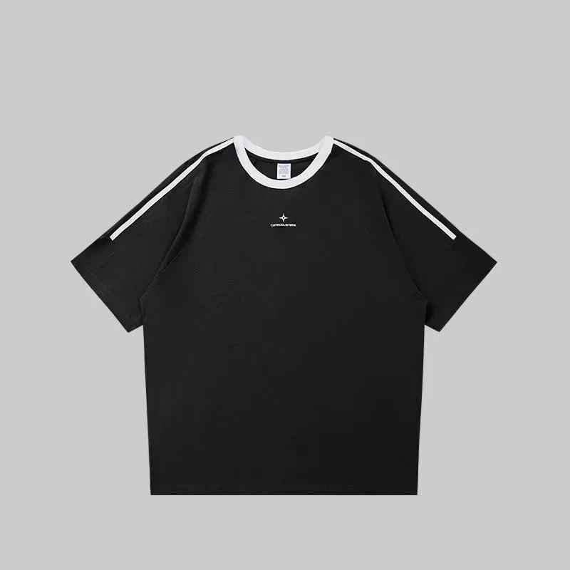 Vintage Loose Relaxed Short Sleeve T-Shirt - NORDUM.SHOP