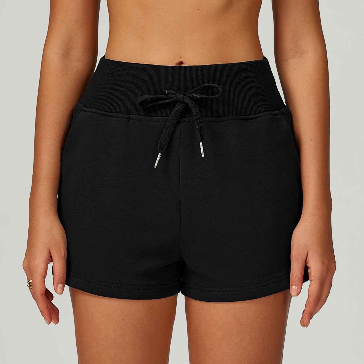 high waist sweat shorts women - NORDUM.SHOP