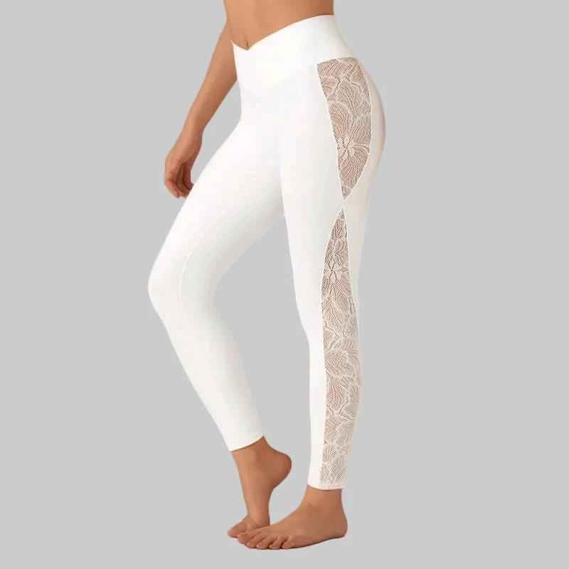 LaceContour Leggings – High Waist Tight Fit - NORDUM.SHOP