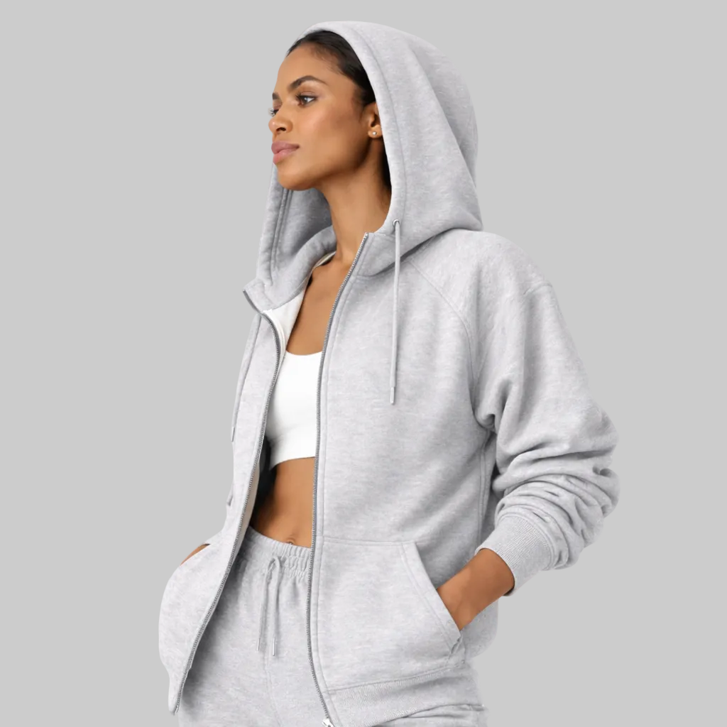 Everyday Oversized Zip Hoodie Wmn - NORDUM.SHOP