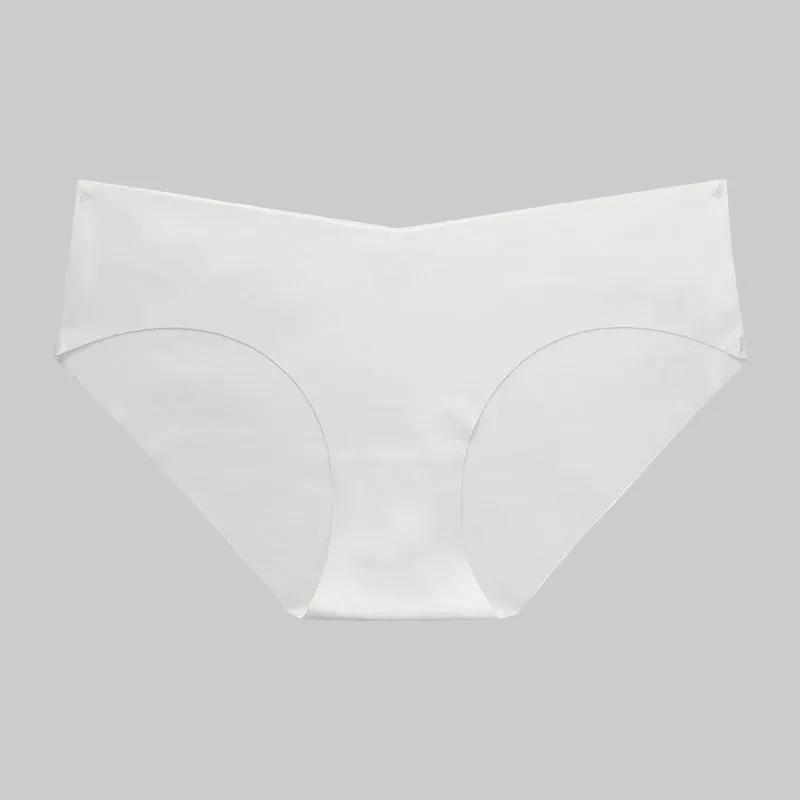 Seamless One-piece Women's Briefs Nude Cotton Low-waist Underwear Women - NORDUM.SHOP