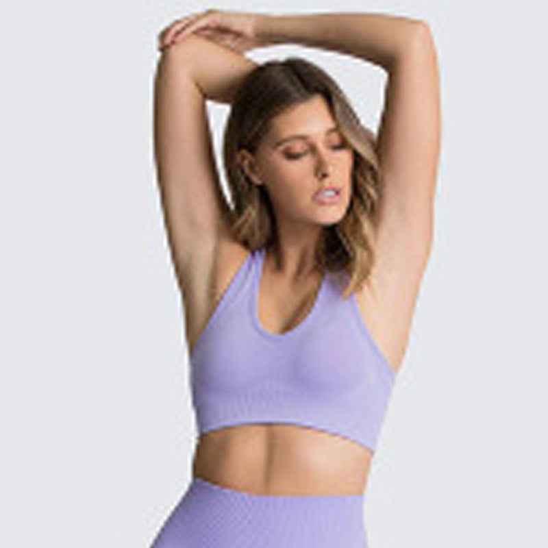 Women’s Seamless Sports Bra – Breathable Support - NORDUM.SHOP