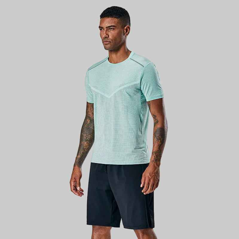 Men’s Performance Stretch T-Shirt – Breathable & Quick-Dry Activewear - NORDUM.SHOP