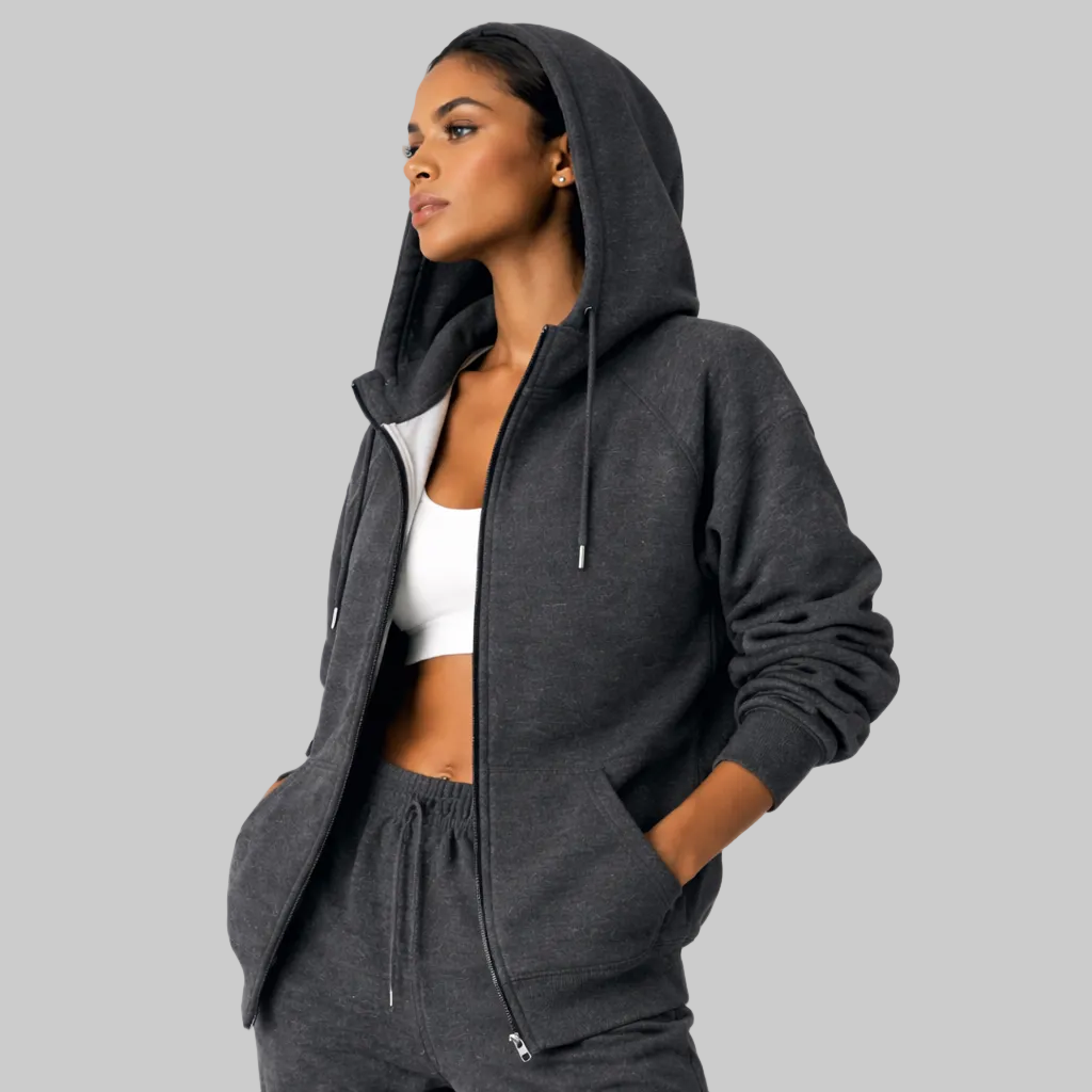 Everyday Oversized Zip Hoodie Wmn - NORDUM.SHOP