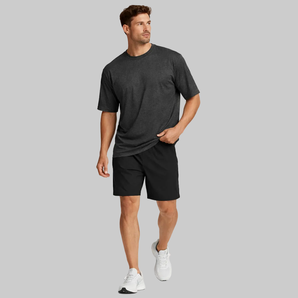 Men’s Training T-Shirt – Breathable Cotton Gym Tee - NORDUM.SHOP