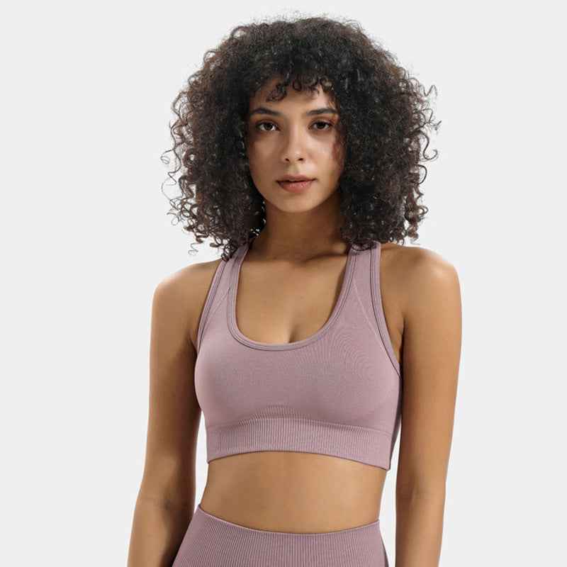 Women’s Seamless Sports Bra – Breathable Support - NORDUM.SHOP