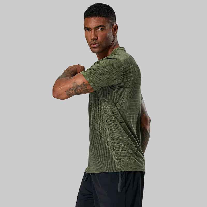 Men’s Performance Stretch T-Shirt – Breathable & Quick-Dry Activewear - NORDUM.SHOP