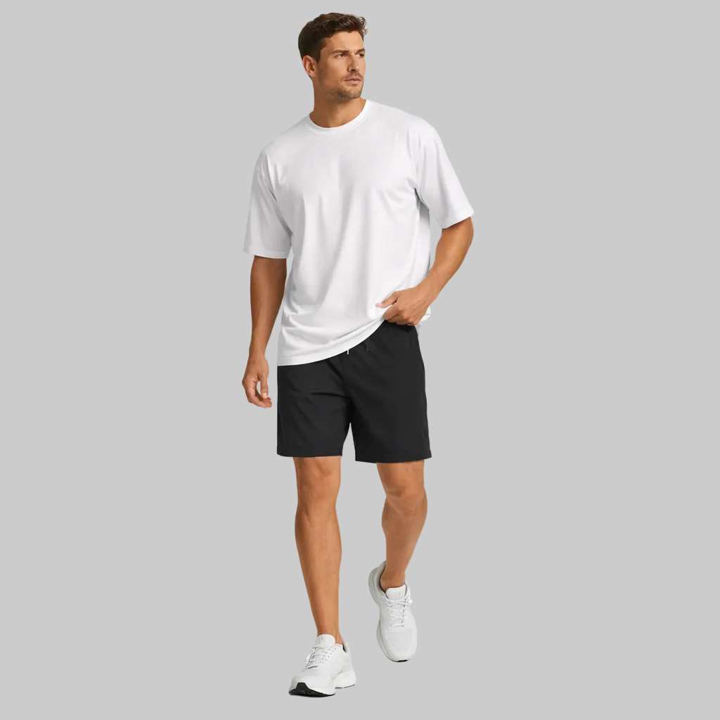 Men’s Training T-Shirt – Breathable Cotton Gym Tee - NORDUM.SHOP