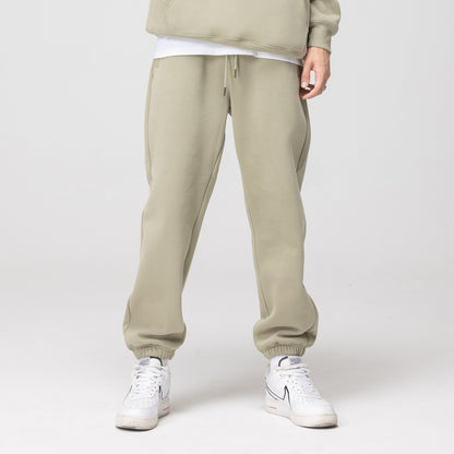 Autumn And Winter Heavyweight Plush Shoulder Down Hooded Sweater For Men - NORDUM.SHOP