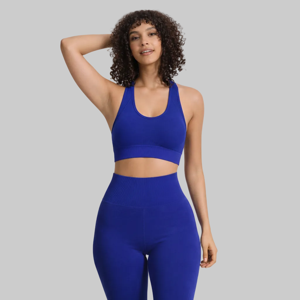 Women’s Seamless Sports Bra – Breathable Support - NORDUM.SHOP