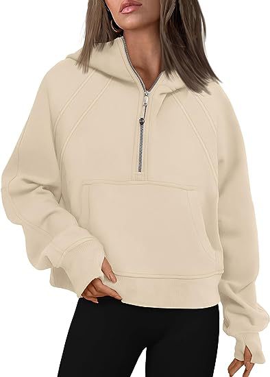 Zipper Hoodies With Pocket Loose Sport Sweatshirts - NORDUM.SHOP