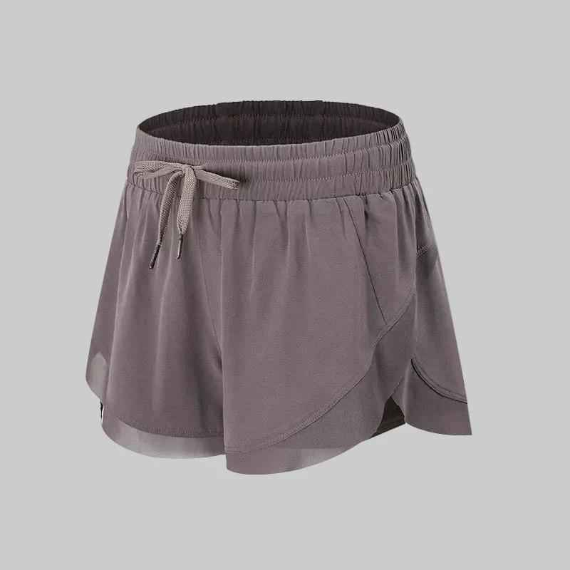 Yoga Shorts Stretch Slim Fit Running Fitness Pants Women - NORDUM.SHOP