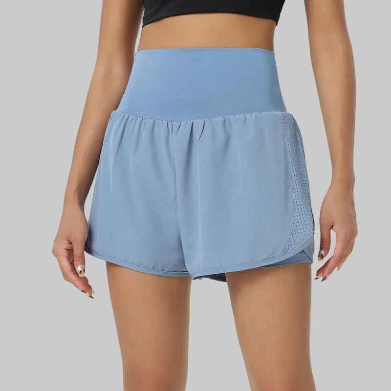 Sculpt 2-in-1 High Waist Gym Shorts with Pockets - NORDUM.SHOP