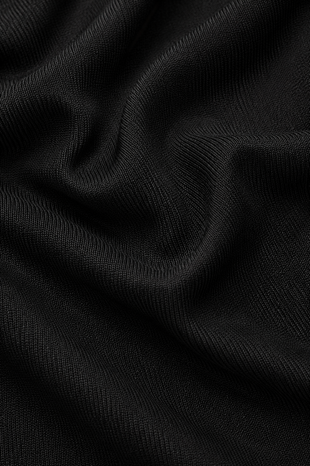 men's quick dry long sleeve black fabric detail