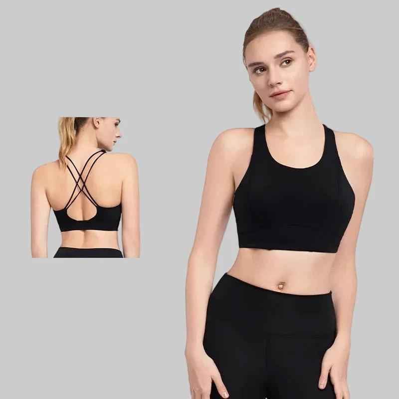 Cross Back Sports Bra Women - NORDUM.SHOP