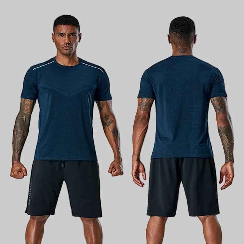 Men’s Performance Stretch T-Shirt – Breathable & Quick-Dry Activewear - NORDUM.SHOP