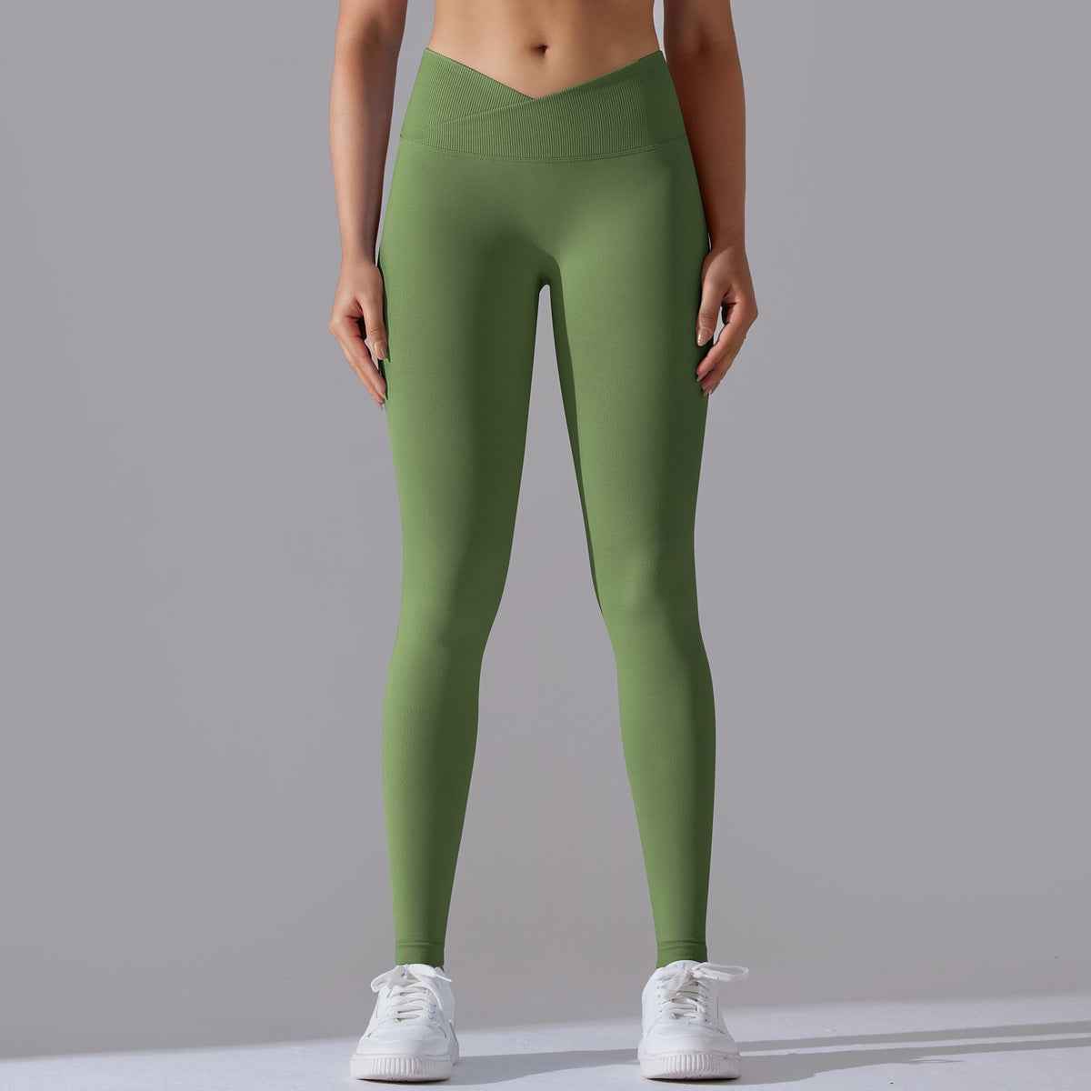 Seamless Leggings – High Waist Cross Fit - NORDUM.SHOP