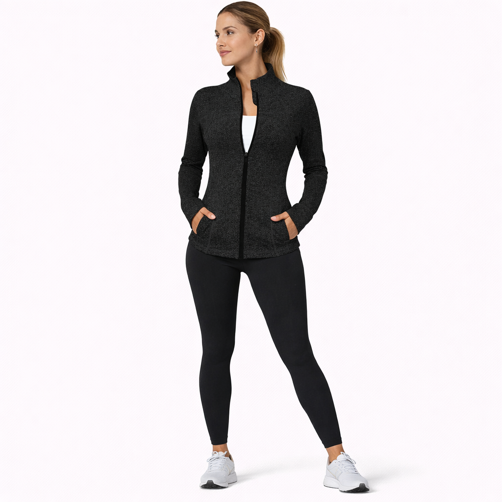 womens training jacket fitness wear