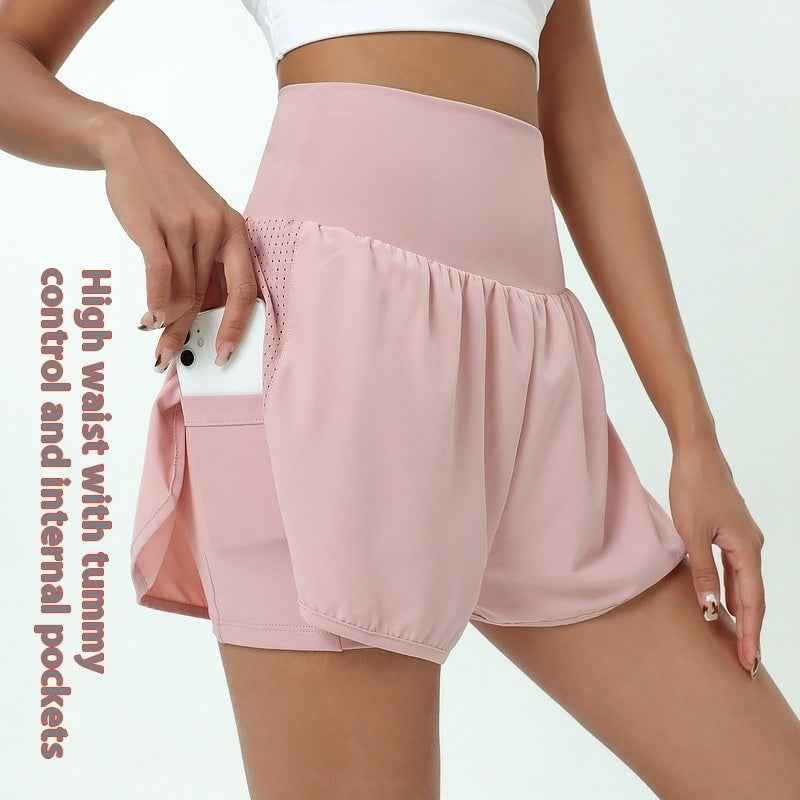 Sculpt 2-in-1 High Waist Gym Shorts with Pockets - NORDUM.SHOP