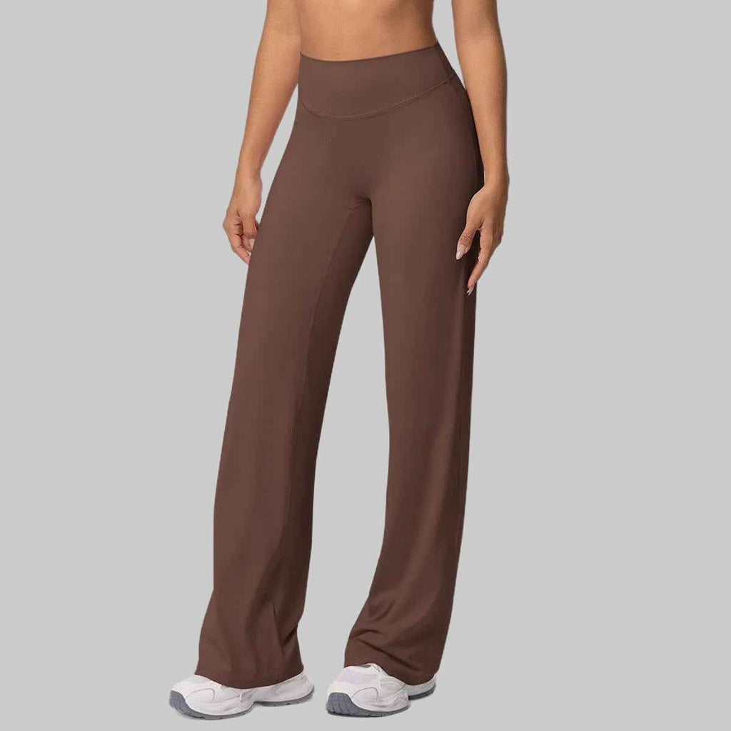 CurveFit Flare Pants – High Waist - NORDUM.SHOP