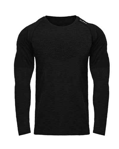 FlexCore Long Sleeve Training T-Shirt – Breathable Mesh - NORDUM.SHOP