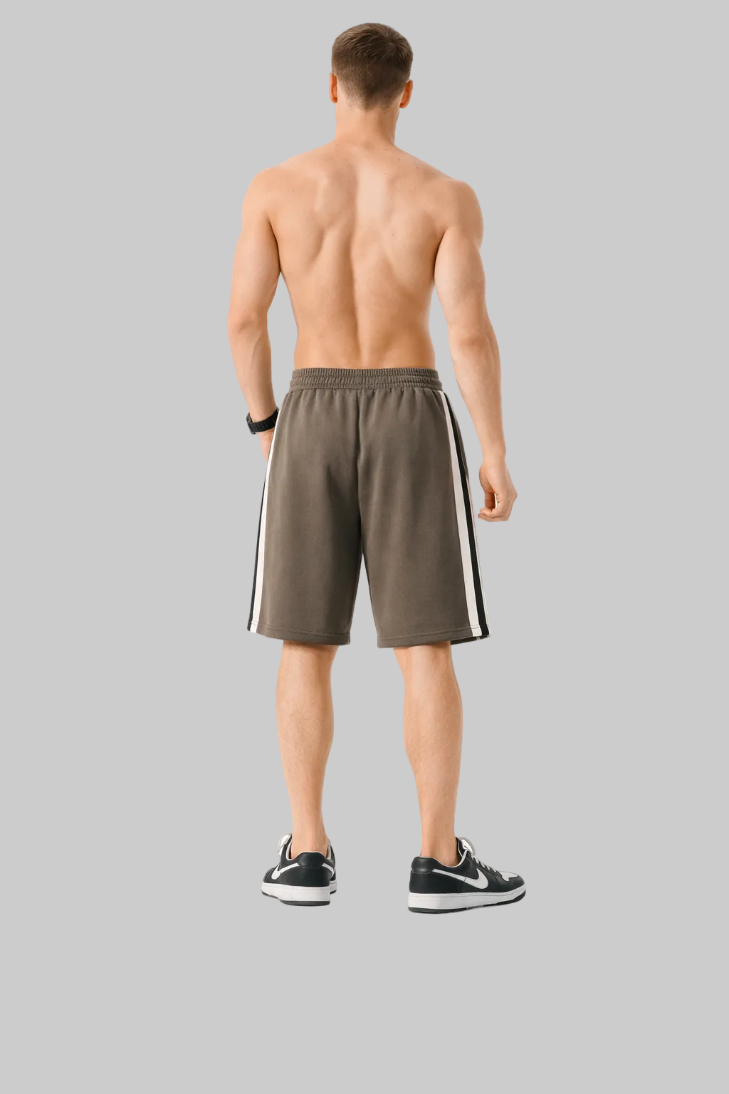 Men’s Gym Shorts – Striped Relaxed Fit Training Shorts - NORDUM.SHOP