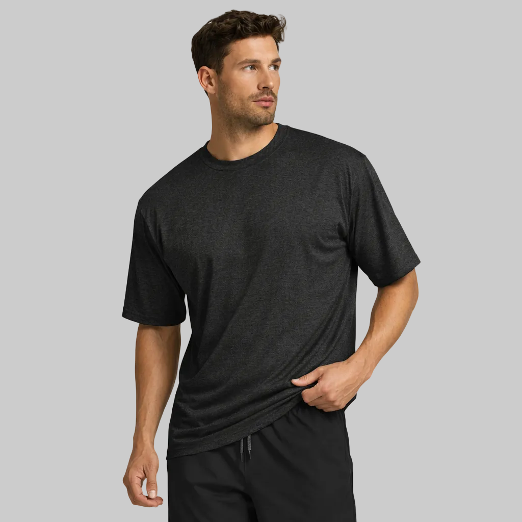 Men’s Training T-Shirt – Breathable Cotton Gym Tee - NORDUM.SHOP