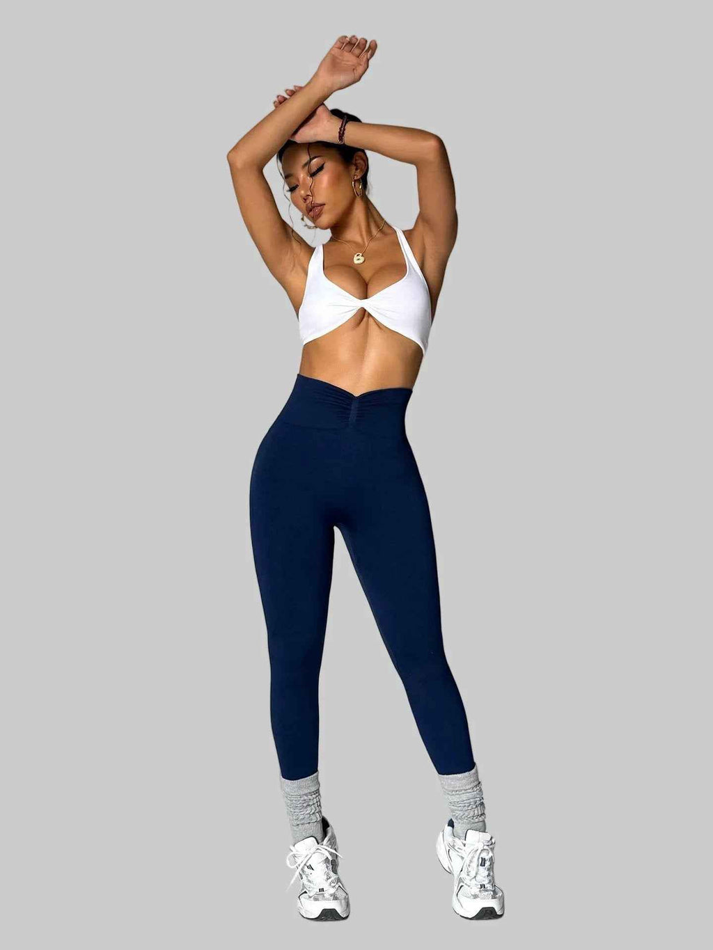 Women's Seamless High Waist Quick-drying Hollow Hip Raise Yoga Pants - NORDUM.SHOP