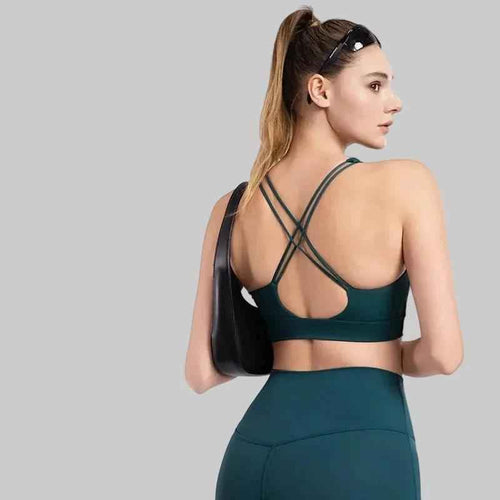 Cross Back Sports Bra Women - NORDUM.SHOP