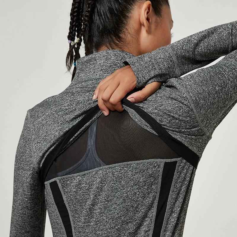 womens training jacket full zip hoodie
