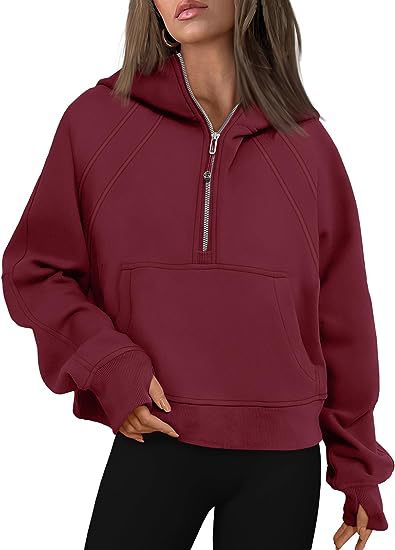 Zipper Hoodies With Pocket Loose Sport Sweatshirts - NORDUM.SHOP