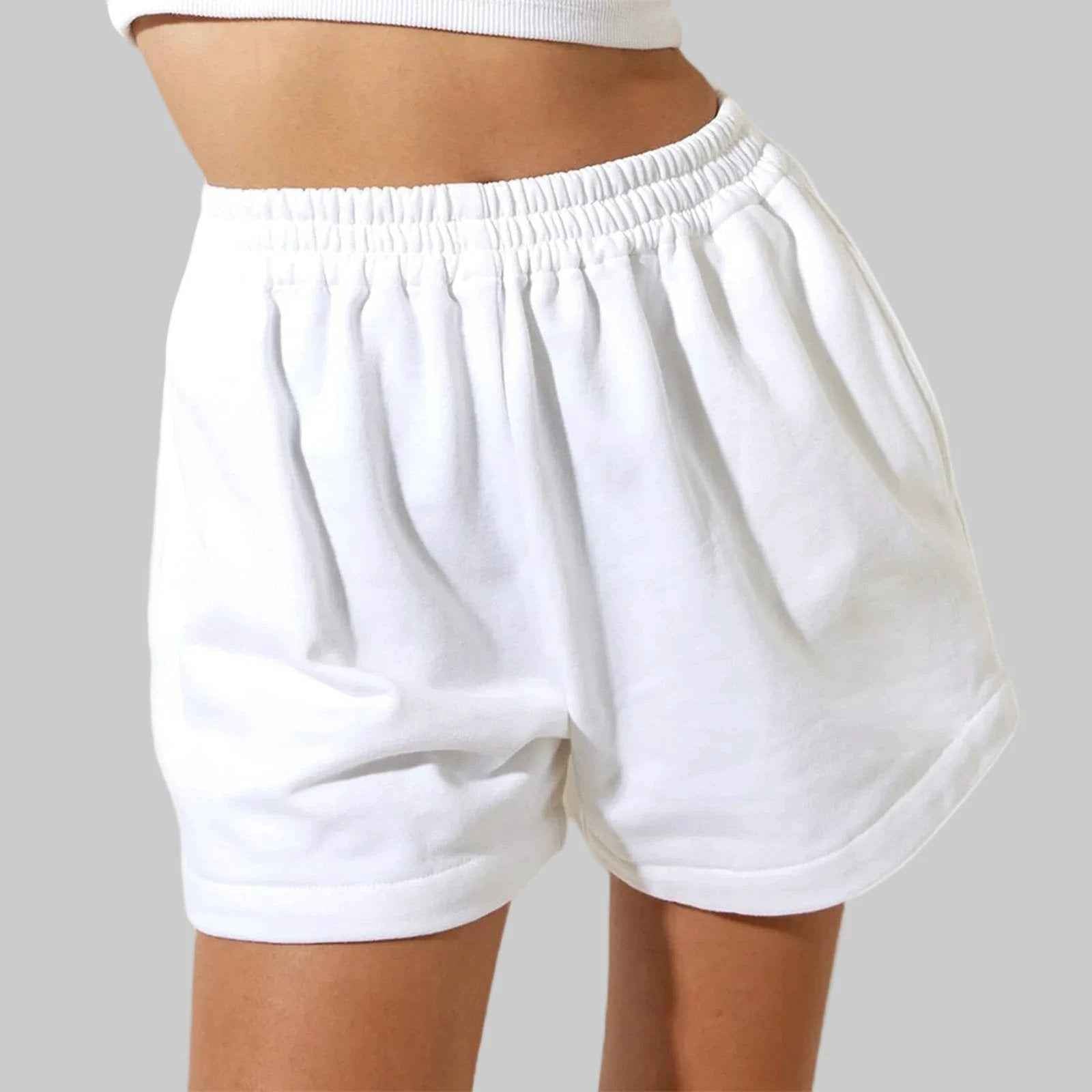 Women's Fashion Slim High Waist Loose Wide Leg Short - NORDUM.SHOP