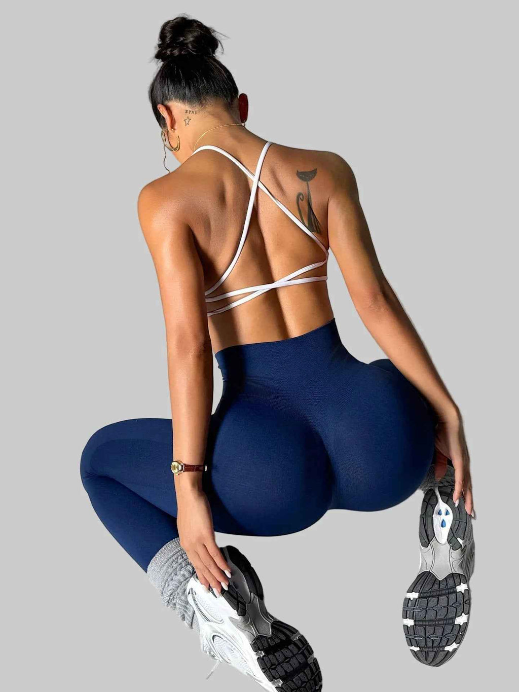 Women's Seamless High Waist Quick-drying Hollow Hip Raise Yoga Pants - NORDUM.SHOP