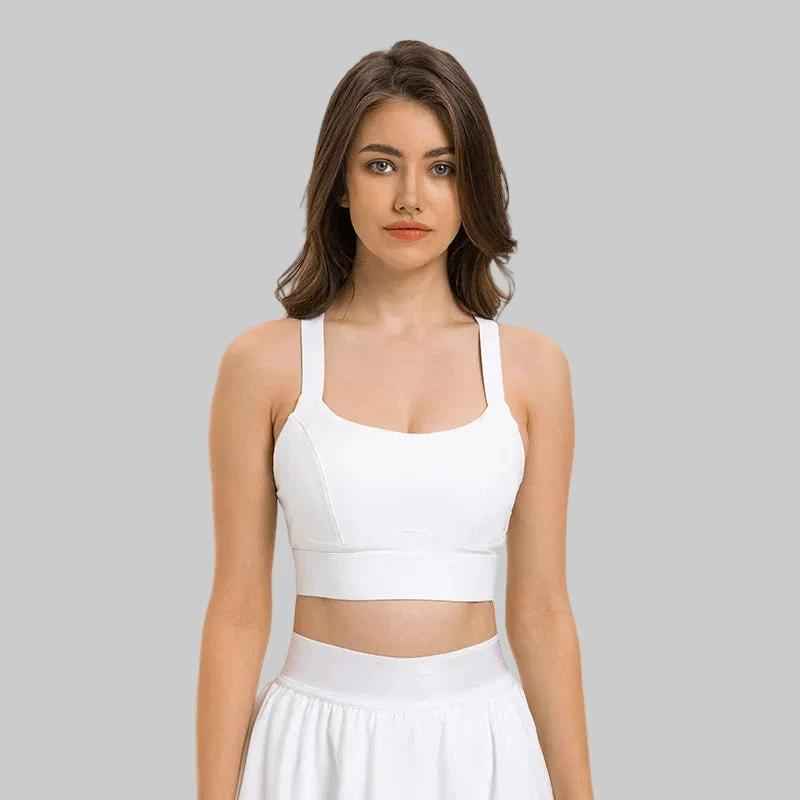 Nude Feel High Elastic Breast Holding Sports Bra Bra - NORDUM.SHOP