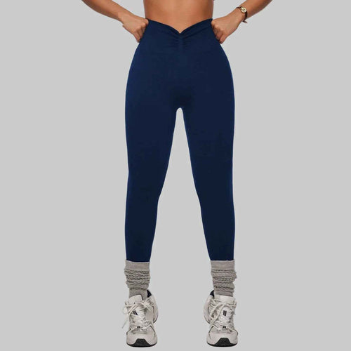 Women's Seamless High Waist Quick-drying Hollow Hip Raise Yoga Pants - NORDUM.SHOP