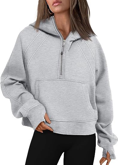 Zipper Hoodies With Pocket Loose Sport Sweatshirts - NORDUM.SHOP