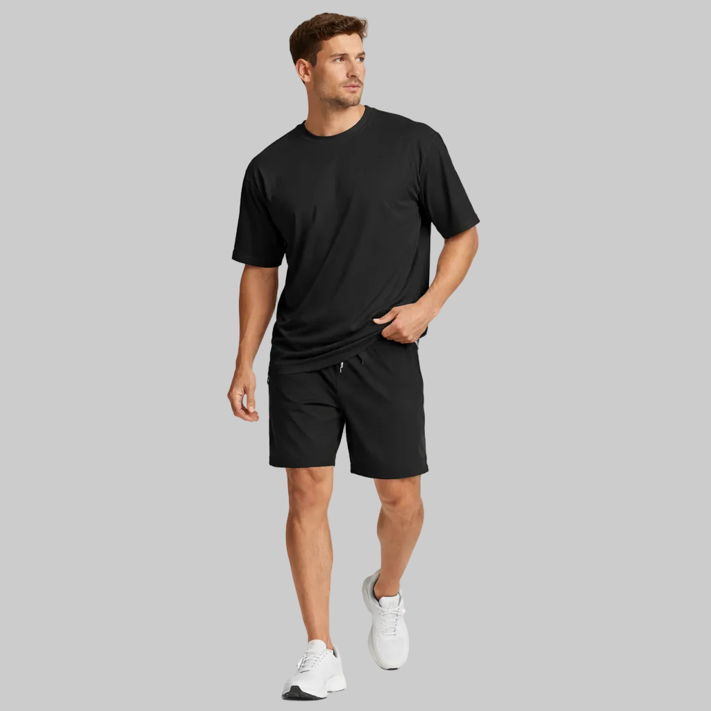 Men’s Training T-Shirt – Breathable Cotton Gym Tee - NORDUM.SHOP
