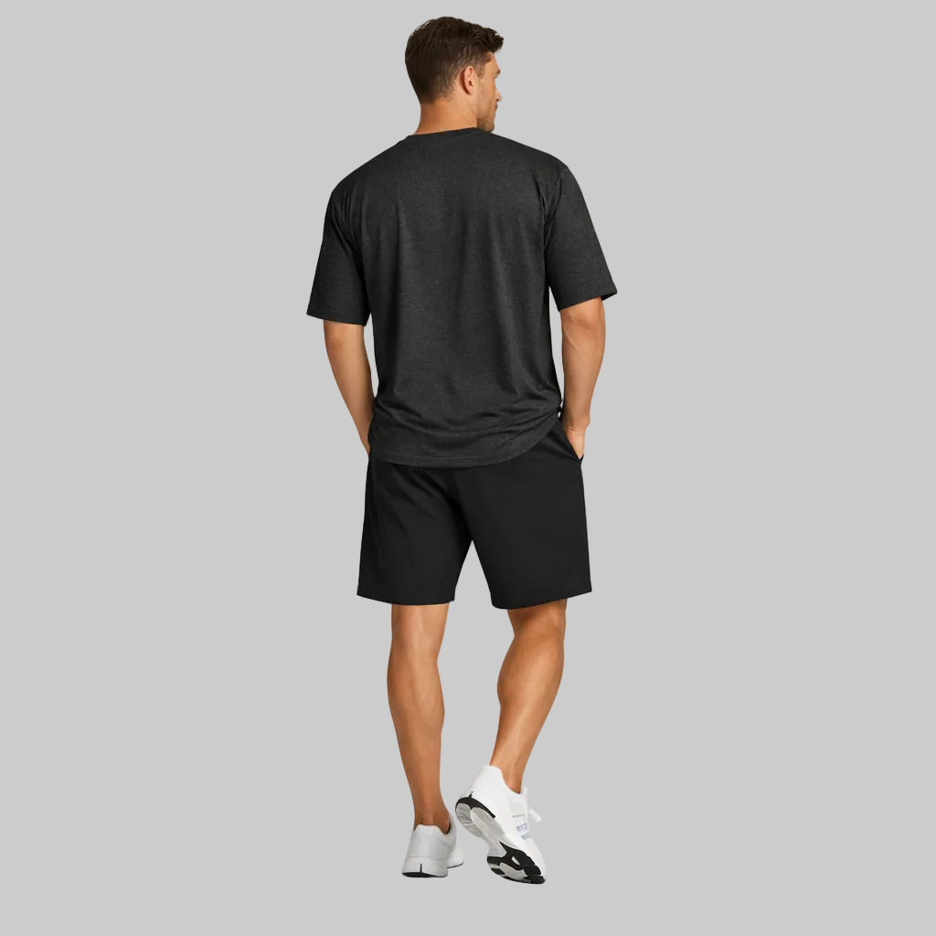 Men’s Training T-Shirt – Breathable Cotton Gym Tee - NORDUM.SHOP