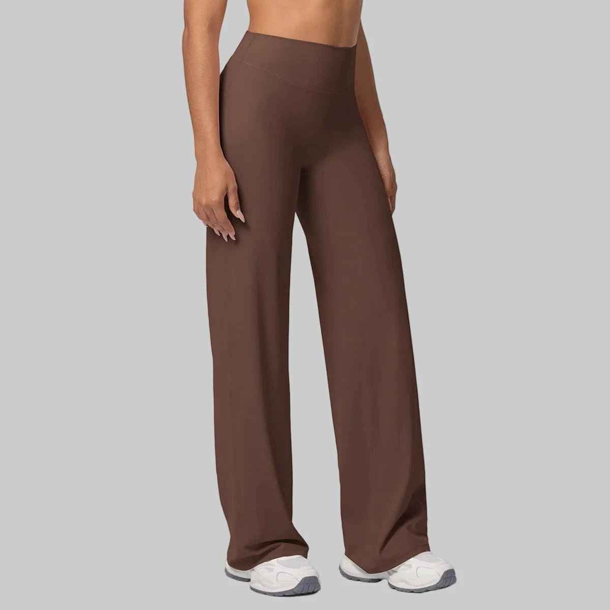 CurveFit Flare Pants – High Waist - NORDUM.SHOP