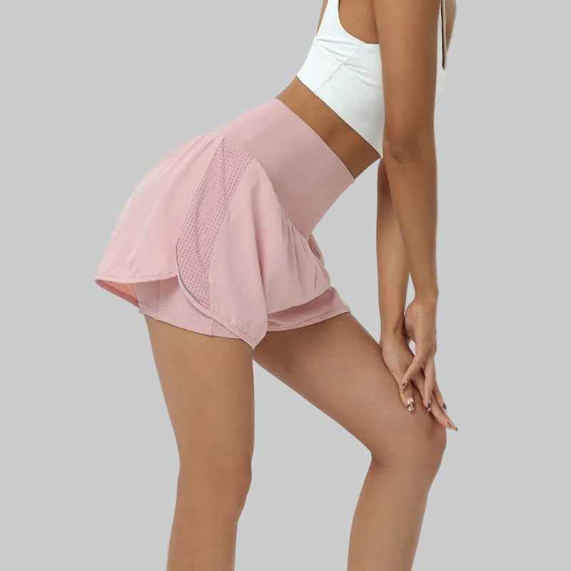 Sculpt 2-in-1 High Waist Gym Shorts with Pockets - NORDUM.SHOP