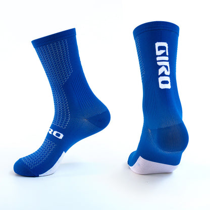 Professional Men's And Women's Mid-tube Sports Cycling Socks