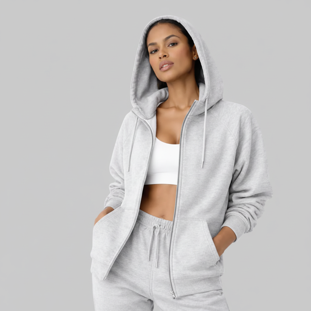 Everyday Oversized Zip Hoodie Wmn - NORDUM.SHOP